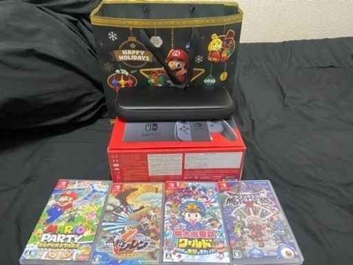 Switch本体プラスソフト複数