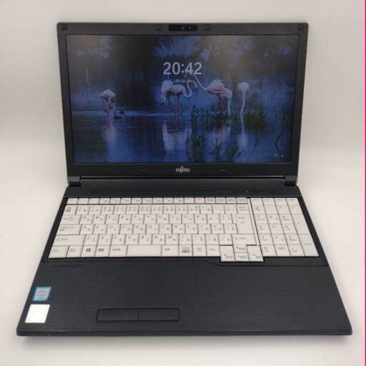 富士通　第6世代Core i5搭載 メモリ8G　SSD128G　DVD読み書き Wifi対応　大画面15.6インチ　HDMI出力　テンキー　#16E86DD
