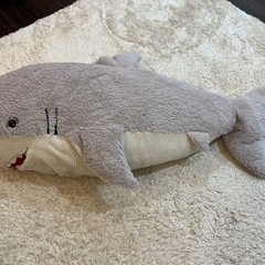 サメ　抱き枕　クッション　157cm