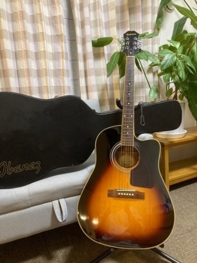 弦楽器、ギター EpiphoneUSA AJ-200SCE