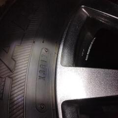 17インチ225-60-17　スタッドレス付きアルミホイル　30後期　ヴェルファイアーに使用4本セット