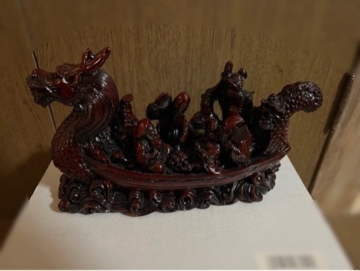 石の置物(七福神)
