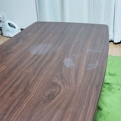 昇降式テーブル DORIS 高さ5段階調整 ブラウン【一人暮らし...