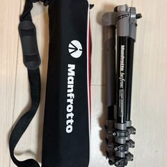 Manfrotto カメラ用、三脚（Befree)とミニビデオ雲...