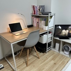 【ネット決済】勉強机、椅子