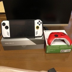 rogally SSD2t モニター xbox純正コントローラーなどなどせっと