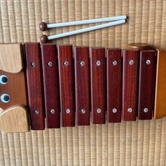 KOIDE製　わんちゃん　シロホン　木琴　８音