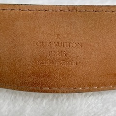 ルイ・ヴィトン サンチュール・イニシャル 90/39 ダミエアズール M9609