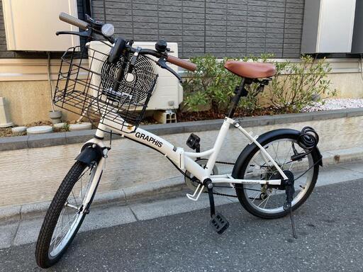 ※お取引中　GRAPHIS 6段変速 折りたたみ自転車