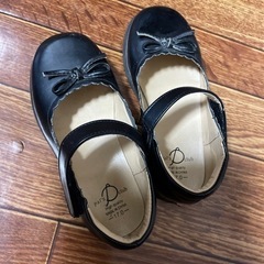 フォーマル　靴　17㎝　黒