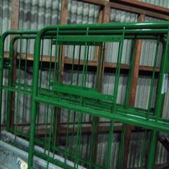 109x80x170　かご台車　台車　運搬車　大型運搬作業　２台　スチール/アルミ