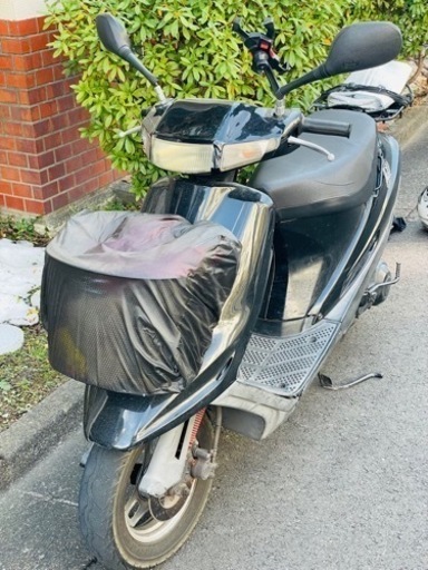 スズキ アドレスv100 エンジン実働 屋根下保管　現状品
