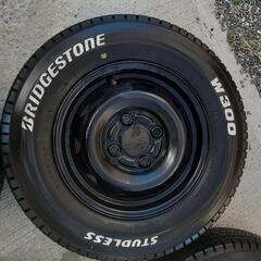 決まりました　未使用　スタッドレス　スチールホイール