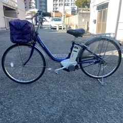 【ネット決済・配送可】ヤマハ電動自転車