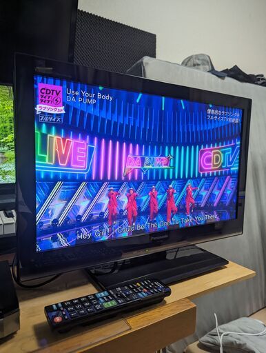 パナソニック【23インチ液晶テレビ】【ブルーレイディーガ】セット