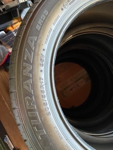③【新車外し】ブリヂストンTURANZA 205/55R17 1本 最終値下げ】BRIDGESTONE TURANZA 205/55/17 新車外し 4本セット
