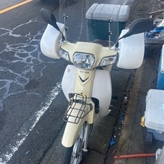 ホンダカブ　走行距離7700km 少し自賠責付き