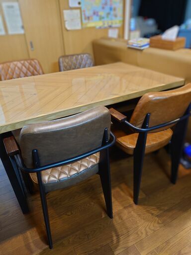 3月取引】NOCE ダイニングテーブル・チェアセット - ダイニング  