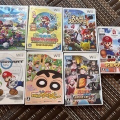 wii ソフト　ジャンク品