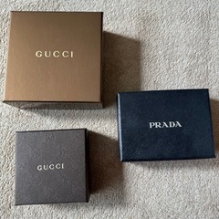 PRADA GUCCI 箱のみ