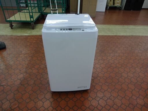 ID 394254　洗濯機5.5K　ハイセンス　２０２１年　HW-E5504