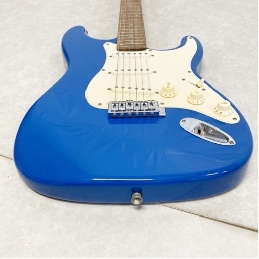 Photogenic エレキギター ストラトタイプ ブラック ケース付き Amazon