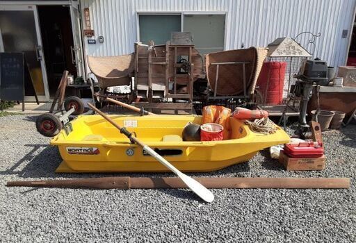 RYOBI リョービ BOAT ACE ボートエース GEB-25I 付属品多数 スズキ エンジン 00402S 他　/DJ-1202