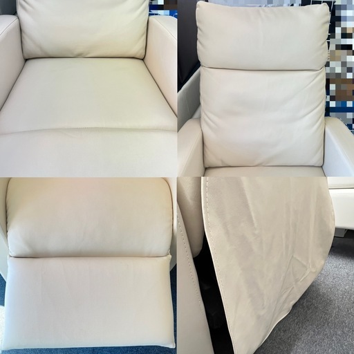 売ります】【K4979】リクライニングチェア オットマン一体型 