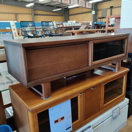 【愛品倶楽部柏店】カリモク コンセント付き TVボード HU4098HK