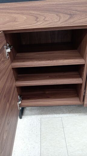 ☆ジモティ割あり☆ レンジボード 茶 H180×D45×W90 クリーニング済み