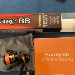 アジングロッド　ワーム、リールセット(^^)