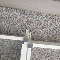 山善　アルミプランターフェンス　(幅120高さ180)　ホワイト　２台