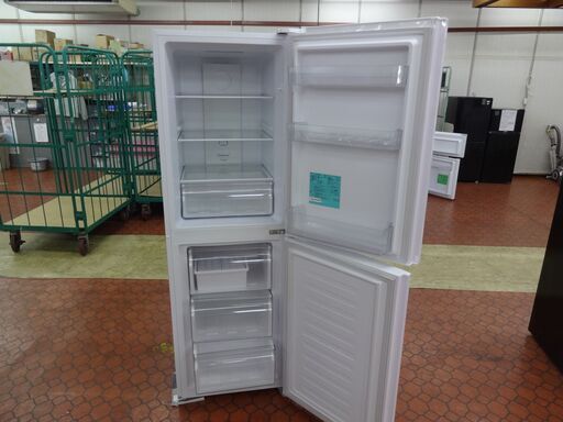 ID 405110 冷蔵庫2ドア 218L ハイアール 2022年 へこみ有 JR-NF218B