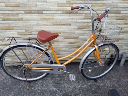 中古自転車 変速無し 26インチ LEDオートライト 軽整備済み 防犯登録対応 町田市 相模原市 MM130