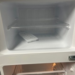 『スリムコンパクト』2018年製SHARPノンフロン2ドア冷蔵庫118L/シルバー/配送設置可能