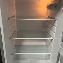 『スリムコンパクト』2018年製SHARPノンフロン2ドア冷蔵庫118L/シルバー/配送設置可能