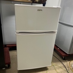 『小型冷凍冷蔵庫』2018年製　2ドア冷蔵庫91L/ホワイト