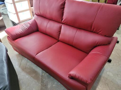 【新生活SALE】ハイバックソファ　２人掛けソファー　中古　リサイクルショップ宮崎屋住吉店24.2.13ｋ