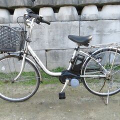 レストアベース/電動アシスト　パナソニック　ViVi/ビビ　24インチ　ENS436　リチウム:6.6Ah　充電器欠品