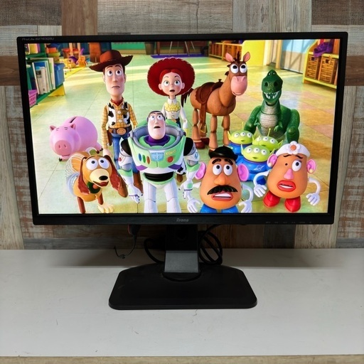 即日受渡❣️27型ワイドモニター　 HDMI端子 YouTubeスピーカーよい音で。7850円