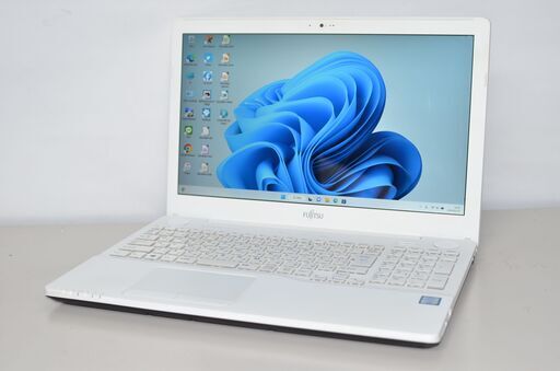 中古良品ノートパソコン 富士通 AH53/X Windows11+office 爆速SSD480GB core i7-6700HQ/メモリ8GB/15.6インチ/無線/WEBカメラ/ブルーレイ
