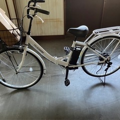 折りたたみ電動自転車　26インチ【美品】