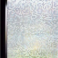 【新品】3D窓用フィルム 目隠しシート ガラスフィルム 断熱 遮...