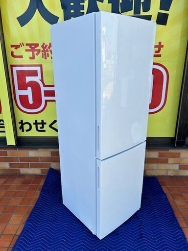 2020年製　maxzen ２ドア冷凍冷蔵庫　JR160ML01WH■定格内容積157L