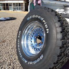 深リム4本セットです。15インチ　6穴　8J　-27　PCD139.7