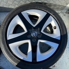 プリウス50後期　純正ホイール　17インチ　1本 プリウス50系 純正17インチホイールタイヤセット 50プリウス 純正