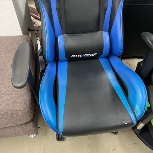 J3370 現行販売品 GT RACING ゲーミングチェア GT002 新品参考価格23,000円 クリーニング済み