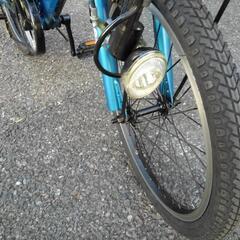 中古子供自転車2925 JEEP 20インチ 6段ギヤ LEDダイナモライト