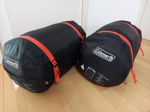 Coleman　2パーソンスリーピングバッグ 2つセット