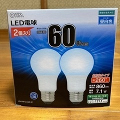 決）未使用！LED電球